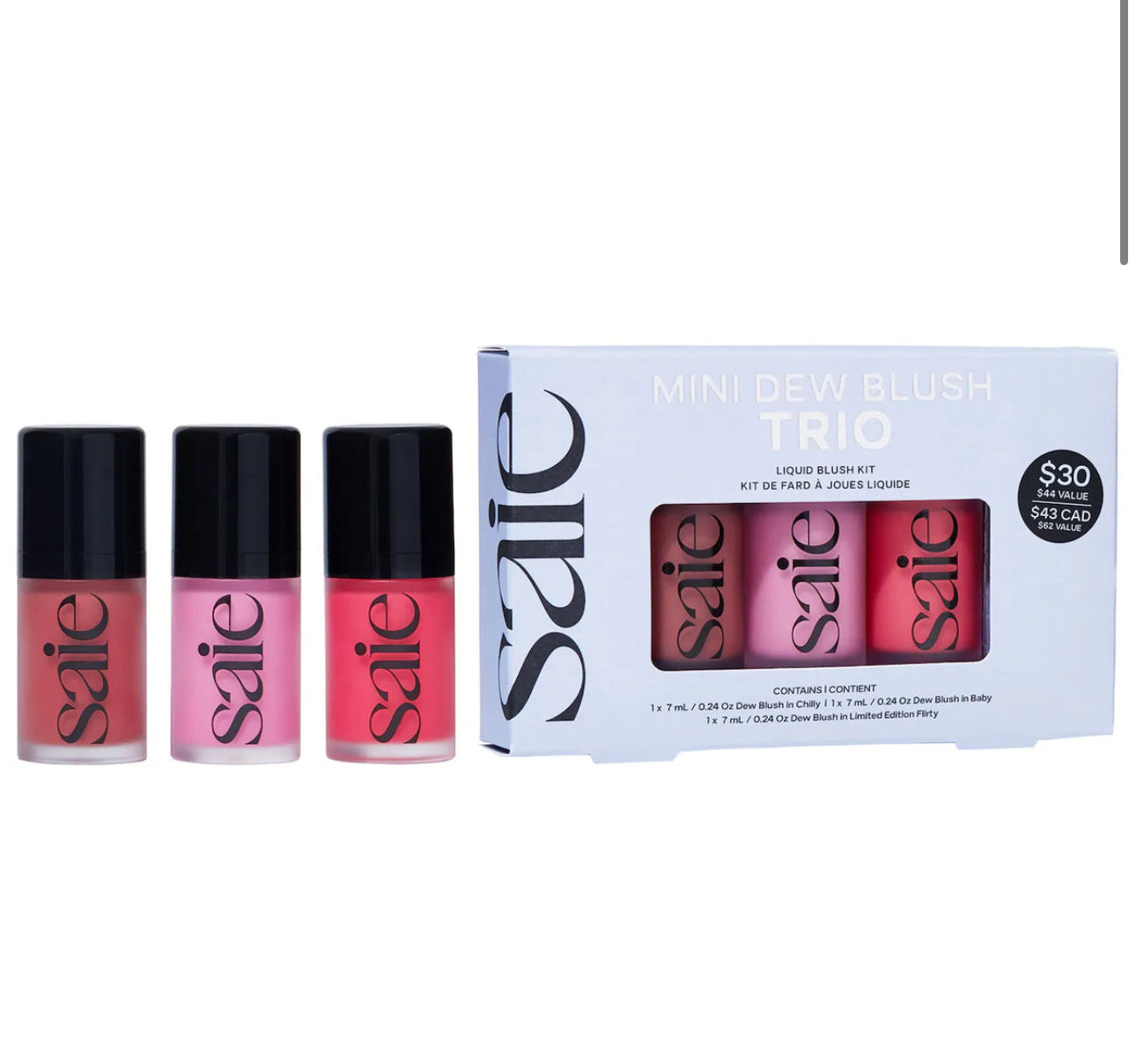 saie trío blush