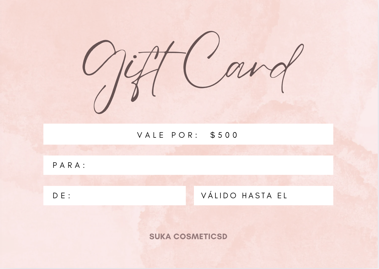 Gift Card | Suka Cosmetics