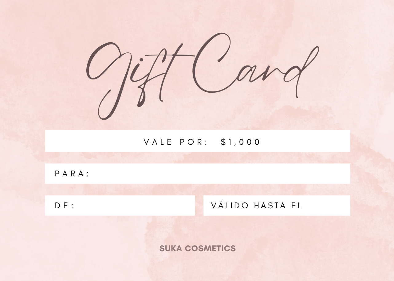 Gift Card | Suka Cosmetics