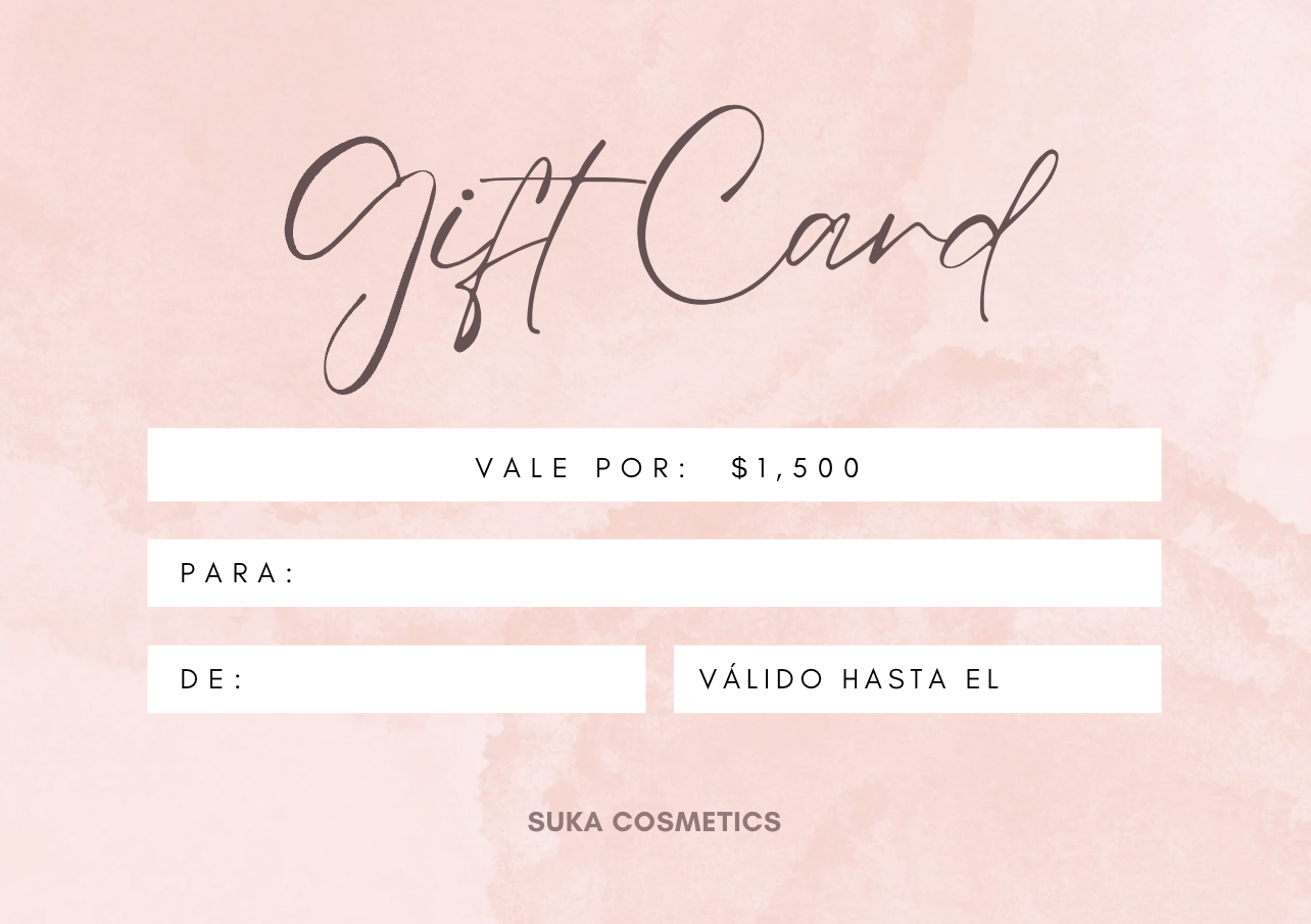 Gift Card | Suka Cosmetics
