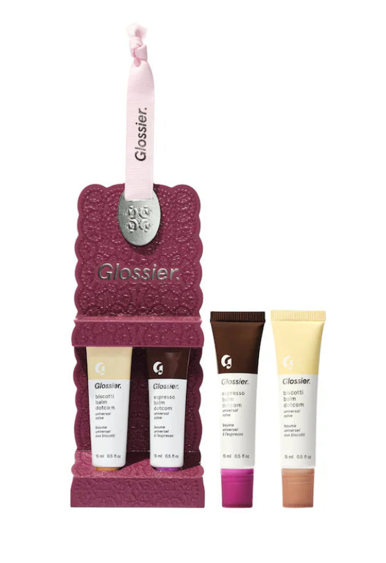Glossier | Limited Edition Biscotti and Espresso Balm Dotcom Duo