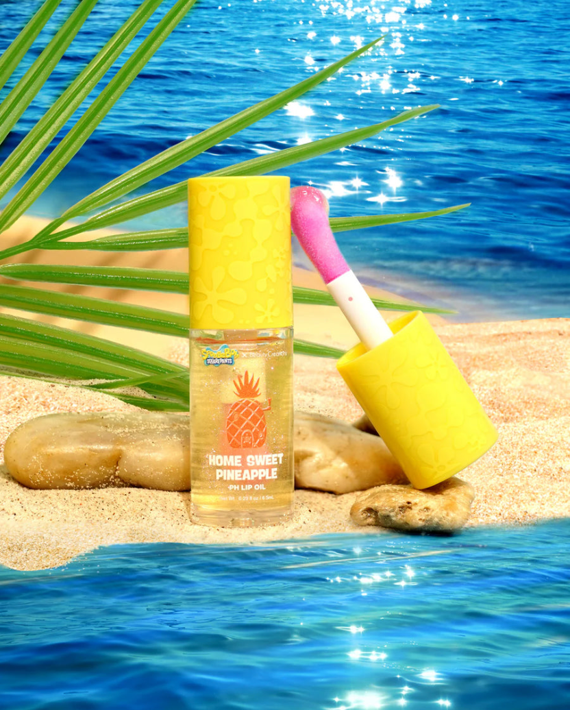 Lip oil Home sweet pineapple  - Bob esponja x Beauty creations
