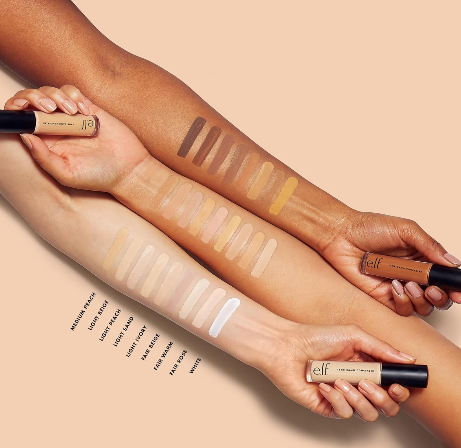 16hrs Camo full coverage concealer - ELF