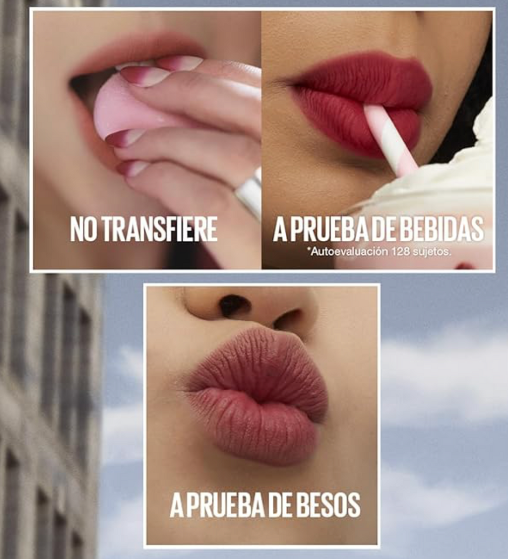 Tinta para labios Super Stay Teddy Tint - Maybeline