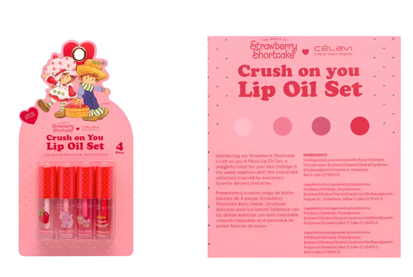 Lip oil crush on you - strawberry shortcake by celavi