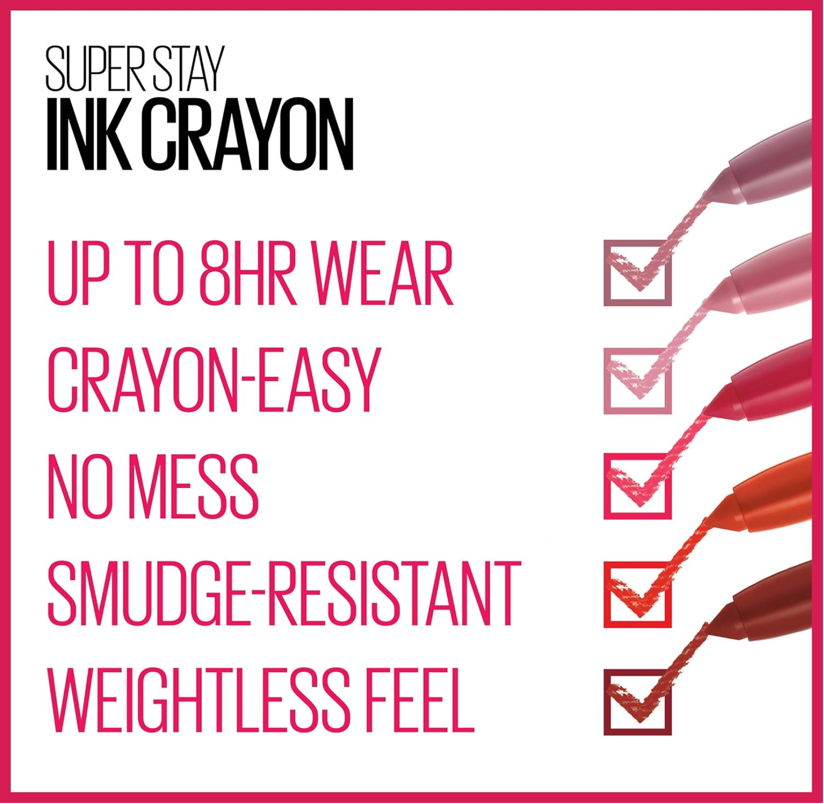 Superstay Ink Crayon Mate - Maybelline