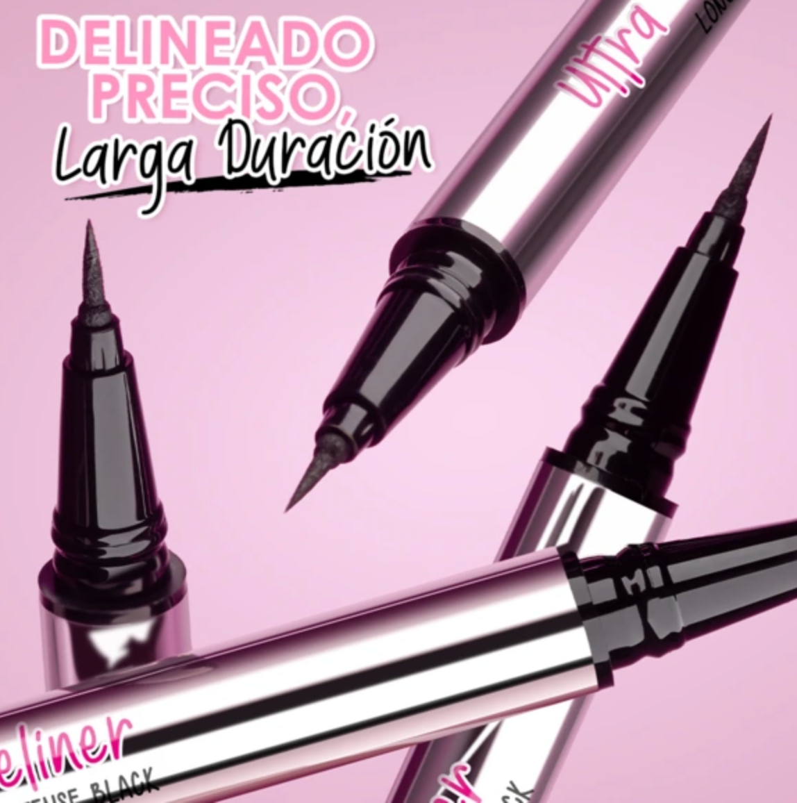 Ultra fine eyeliner - Pink up