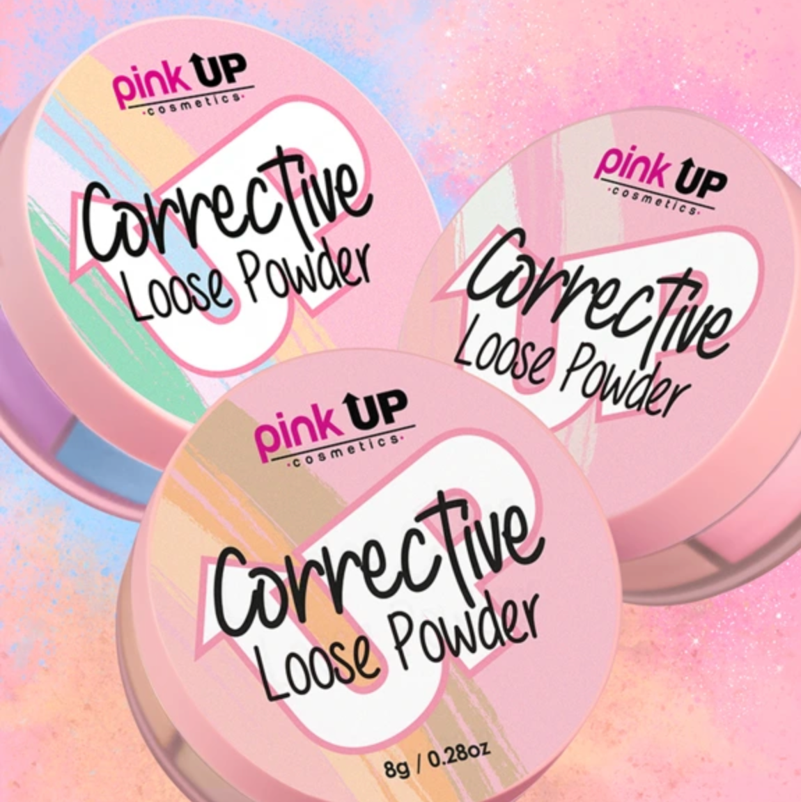 Corrective loose powder - Pink up