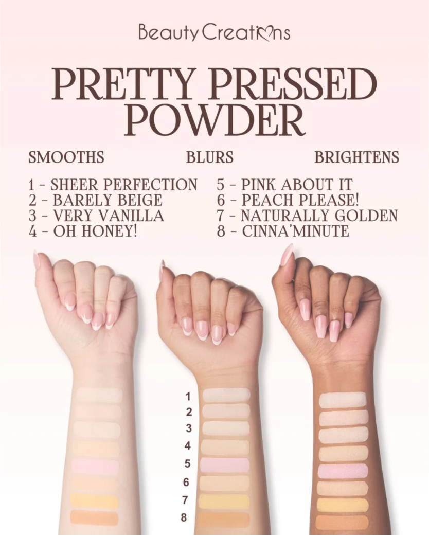 Pretty pressed - Beauty creations