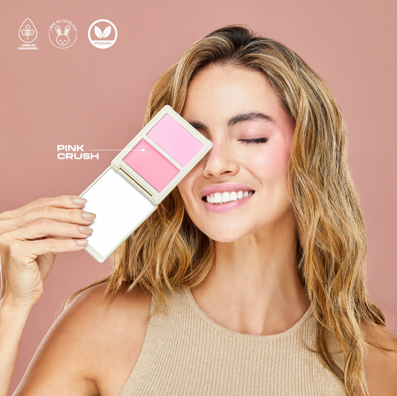 Rubor en duo | crema y polvo - Atenea beauty