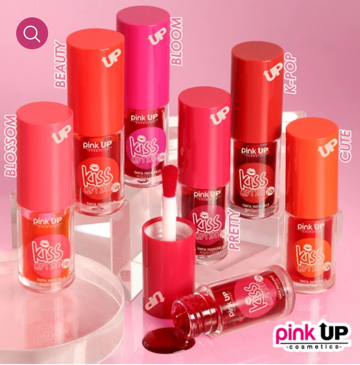 Kiss lip tint - Pink up