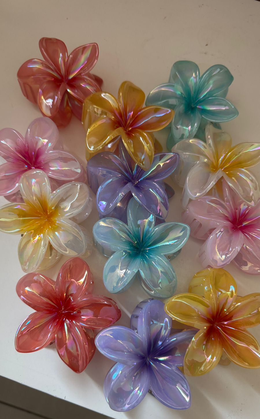 pinzas flor grande