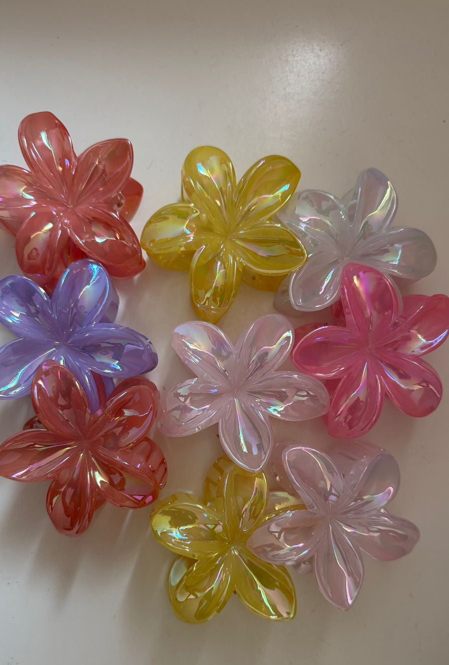 pinzas flor grande